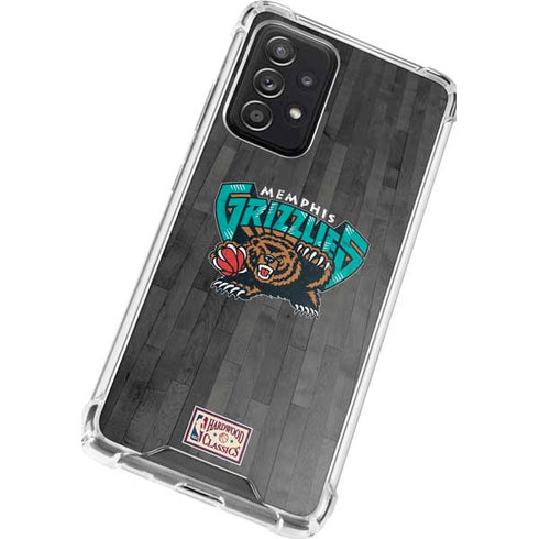 NBA Memphis Grizzlies Hardwood Classics Galaxy A52 5G Clear Case